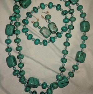 Turquoise Jewelry Set